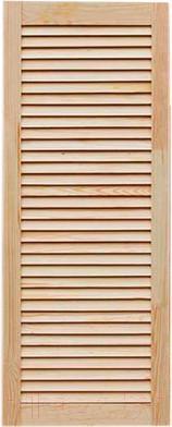 Дверца жалюзийная No Brand 20x494x1205мм (сорт А, хвоя)