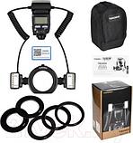 Вспышка кольцевая Yongnuo YN-24EX Macro для Sony, фото 7