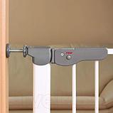 Ворота безопасности для детей Reer 46730 с индикатором блокировки (металл), фото 2