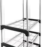 Вешалка для одежды Sheffilton SHT-WR12 (черный/хром), фото 3