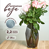 Ваза Solmax&Home HD56915 (2.2л, темно-серый), фото 3