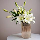 Ваза Mandarin Decor Фумо GL50923-19gold (карамель), фото 5