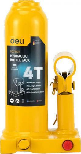 Бутылочный домкрат Deli EDQ71004 (желтый)
