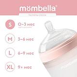 Бутылочка для кормления Mombella 8138 (120мл, розовый), фото 7