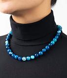 Бусы Wolves Агат 3036 (синий), фото 2