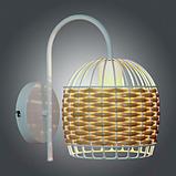 Бра Элетех Кантри 511 НББ 01-60-175 / 1005405195 (белый муар), фото 2