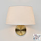 Светильник настенный (бра) Maytoni Modern Modesto MOD360WL-01BS, IP20, латунь, бежевый, фото 2
