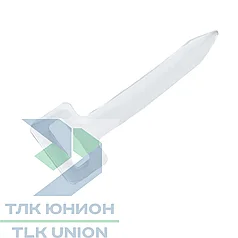 Ремень для люверсов, 27х8 мм, прозрачный, 43.20.BPE