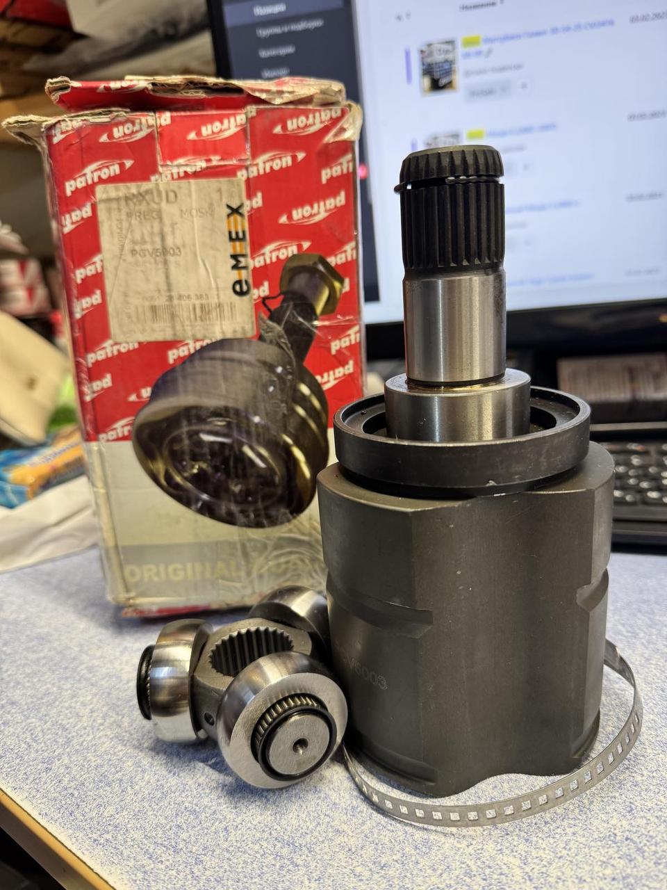 Шрус внутренний левый Patron (комплект без пыльника) BMW X5 (e53) 00- ALL