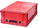 Ящик 600х400х200 слошной Е2 красный, фото 3