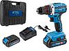 Аккум. дрель-шуруповерт BULL SR 1803 в чем. БЕСЩЕТ., 18 В, 50 Н*м, 2*2 А*ч акб, БЗП 10 мм (шурупы до, фото 2