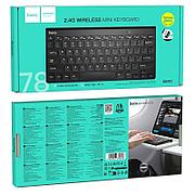 Клавиатура беспроводная мини Hoco GM70 цвет: черный