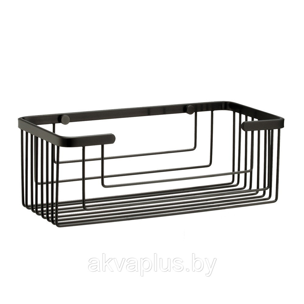 Полка для душа прямая Wasserkraft K-711 GUN METAL