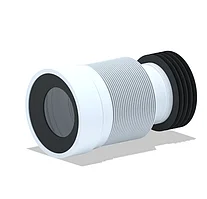 Удлинитель гибкий для унитаза выпуск 110мм (230-530мм) АНИ Пласт K828