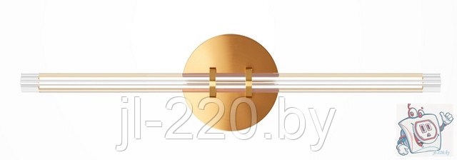 Светильник настенный (бра) Maytoni Modern Plume MOD340WL-L10BS3K, IP20, латунь, прозрачный