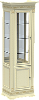 Шкаф-витрина ШВ2-60 ПАТРИЦИЯ Классик ПП Кремона Латунь