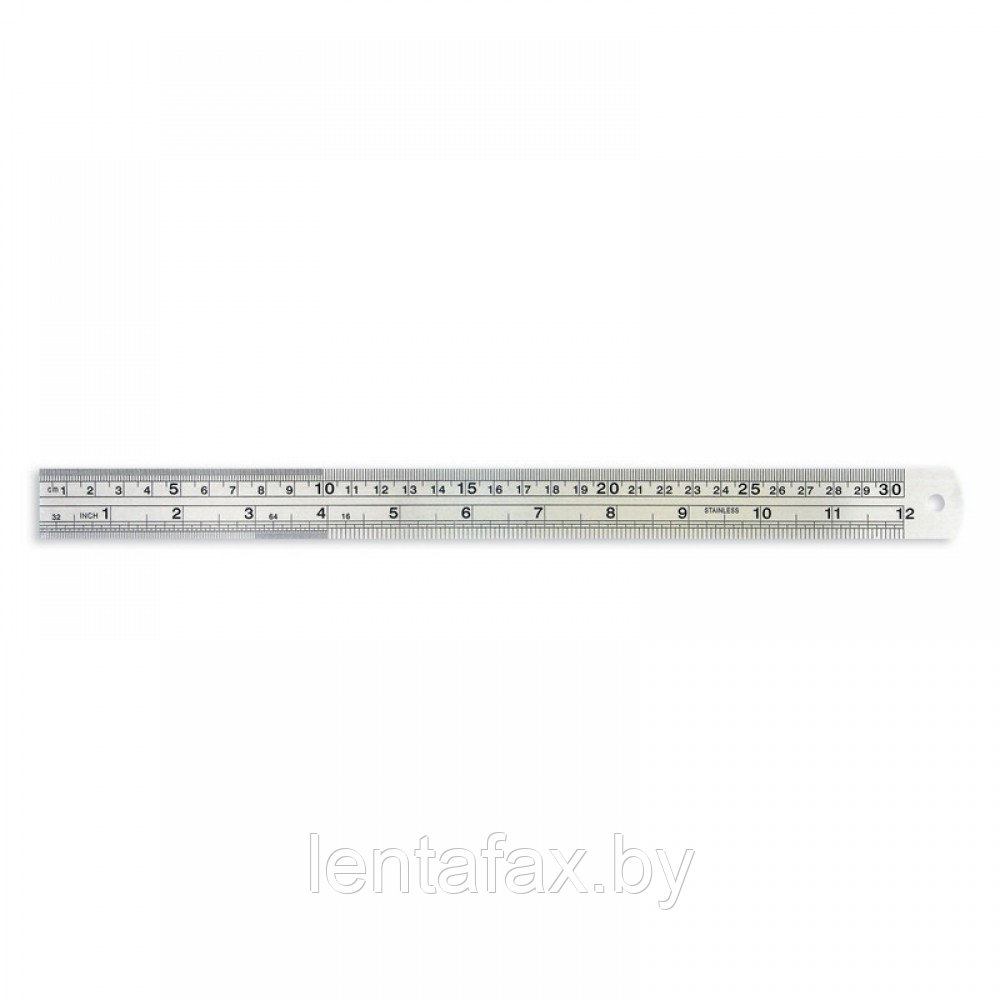 Линейка металлическая Attache, 30см.ЦЕНА БЕЗ НДС.