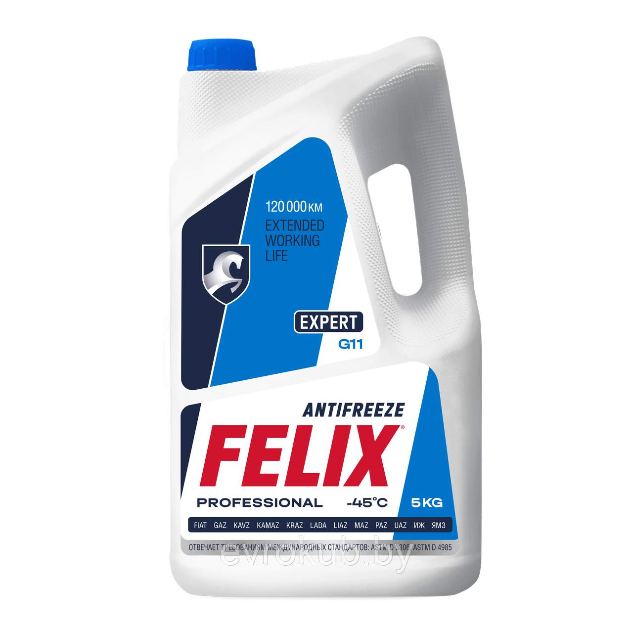 Антифриз FELIX Expert G11 (синий), 5 кг