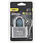 Замок навесной "Deli 508911", 50 мм. Цена указана без учета НДС 20%, фото 4