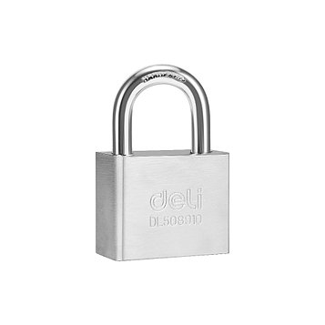 Замок навесной Deli DL508910 предназначен для запирания дверей хозяйственных п. Цена указана без учета НДС 20%