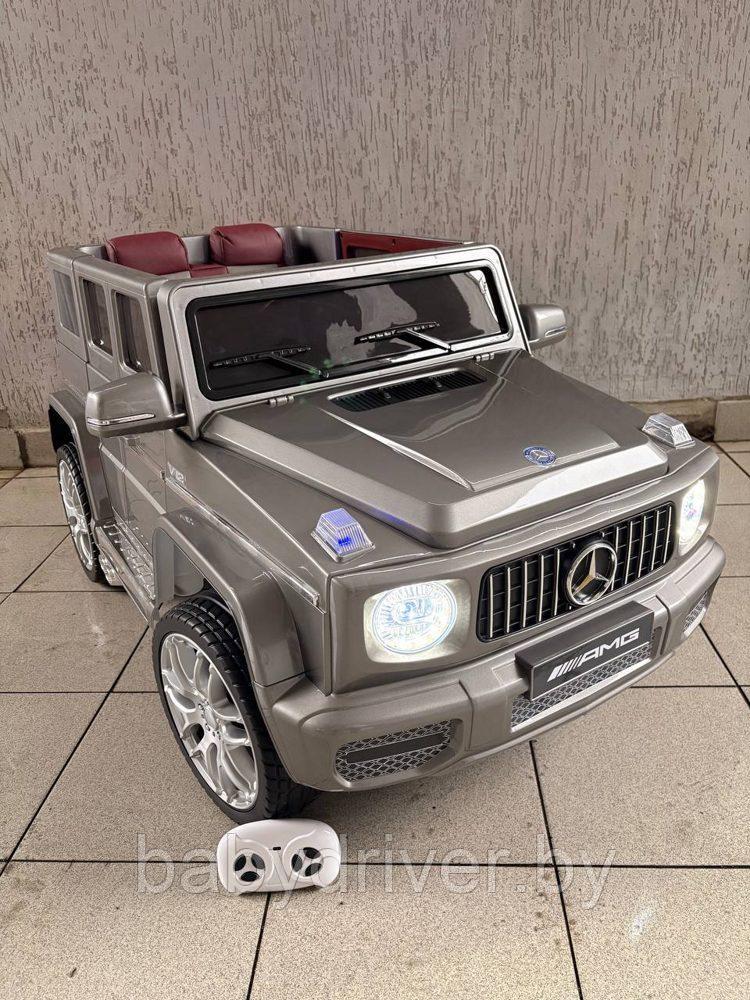 Детский электромобиль Baby Driver D333 (серый глянец) Mercedes-Benz G65 Полноприводный