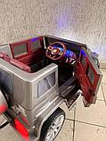 Детский электромобиль Baby Driver D333 (серый глянец) Mercedes-Benz G65 Полноприводный, фото 6
