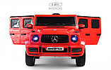 Детский электромобиль RiverToys Mercedes-AMG G63 4WD G333GG (красный) Полноприводный, фото 2