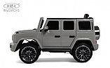 Детский электромобиль RiverToys Mercedes-AMG G63 4WD G333GG (серый) Полноприводный, фото 2