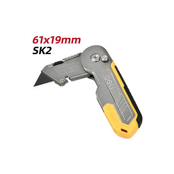 Нож строительный Deli YS EDL007Z, 19 мм, складной, трапеция. Цена указана без учета НДС 20%