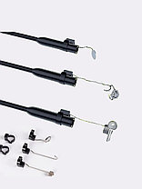 Ручной видео-эндоскоп с 1 камерой, фонариком и экраном 2 дюйма, 5 м, фото 3