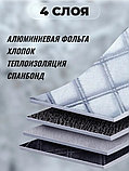 Магнитная накидка на лобовое стекло автомобиля от наледи и солнца, 145х110 см, фото 4
