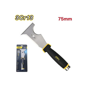 Шпатель-скребок многофункциональный Deli YS EDL-HD03, черный, желтый. Цена указана без учета НДС 20%