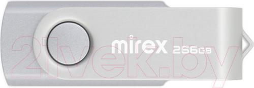 USB flash накопитель Mirex Swivel Silver 256GB (13600-FMUSI256)
