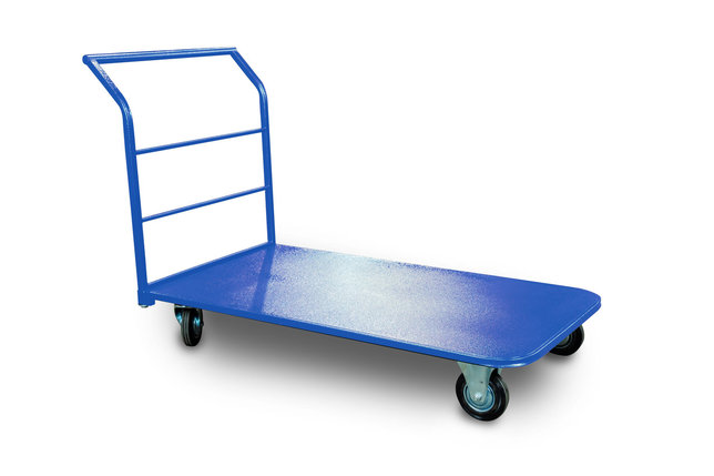 Тележка платформенная TOR ТП-4 (750х1400) г/п 555 кг (200 мм), фото 2