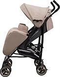 Детская прогулочная коляска INDIGO Punto (бежевый), фото 5
