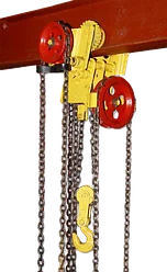 Тали ручные червячные передвижные взрывобезопасные