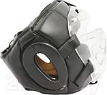 Боксерский шлем BoyBo Flexy с пластиковым забралом (L, черный), фото 5