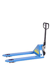 Тележка гидравлическая широковильная 2500 кг 1220х685 мм полиуретановые колеса TOR RHP(BF) PRO