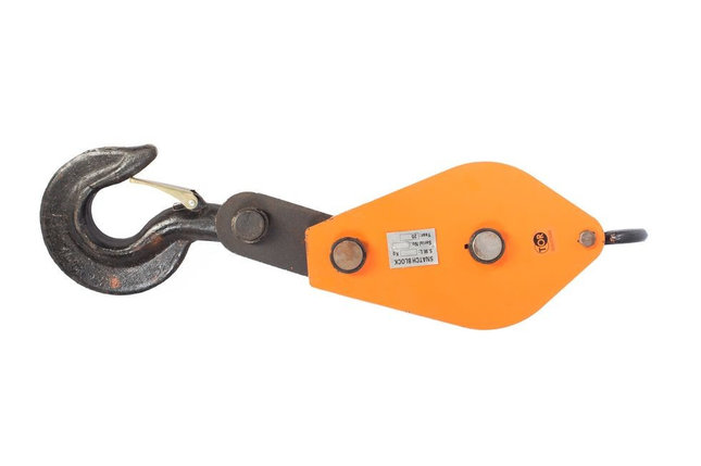 Блок монтажный двухрольный с крюком TOR HQG(L) K2-1,0 т (G), фото 2