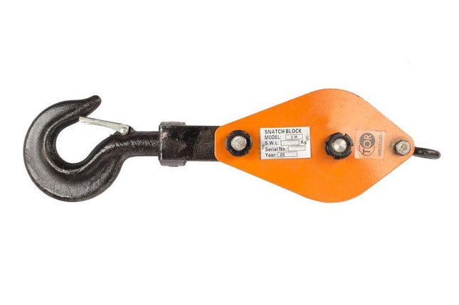 Блок монтажный двухрольный с крюком TOR HQG(L) K2-2,0 т (G), фото 2