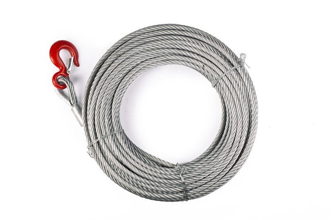 КАНАТ 40 м для лебёдки TOR МТМ 1600 1,6 т (тип ZNL) d=11мм, фото 2