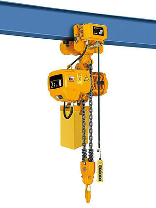 Таль электрическая цепная TOR ТЭЦП (HHBD02-02T) 2,0 т 6 м 380В (серия G), фото 2