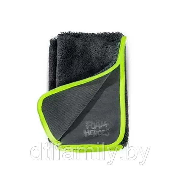 Foam Heroes Mr. Twister одностор. микроф. полотенце для сушки авто-ля 60х80см, 1000г/м2, арт.FHA032