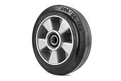 Колесо резиновое 200х50 мм с подшипником для тележек гидравлических BF/WB/RHP/BFS