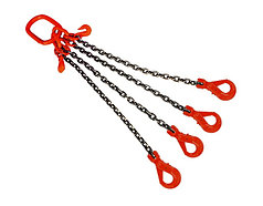 Строп цепной TOR 4СЦ г/п 17,0 т 1,5 м с укорачивающими и самозакрывающимися крюками