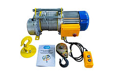 Лебедка электрическая TOR КCD (TSA) 300/600 60/30 м 24 м/мин 380В (алюминиевый корпус)