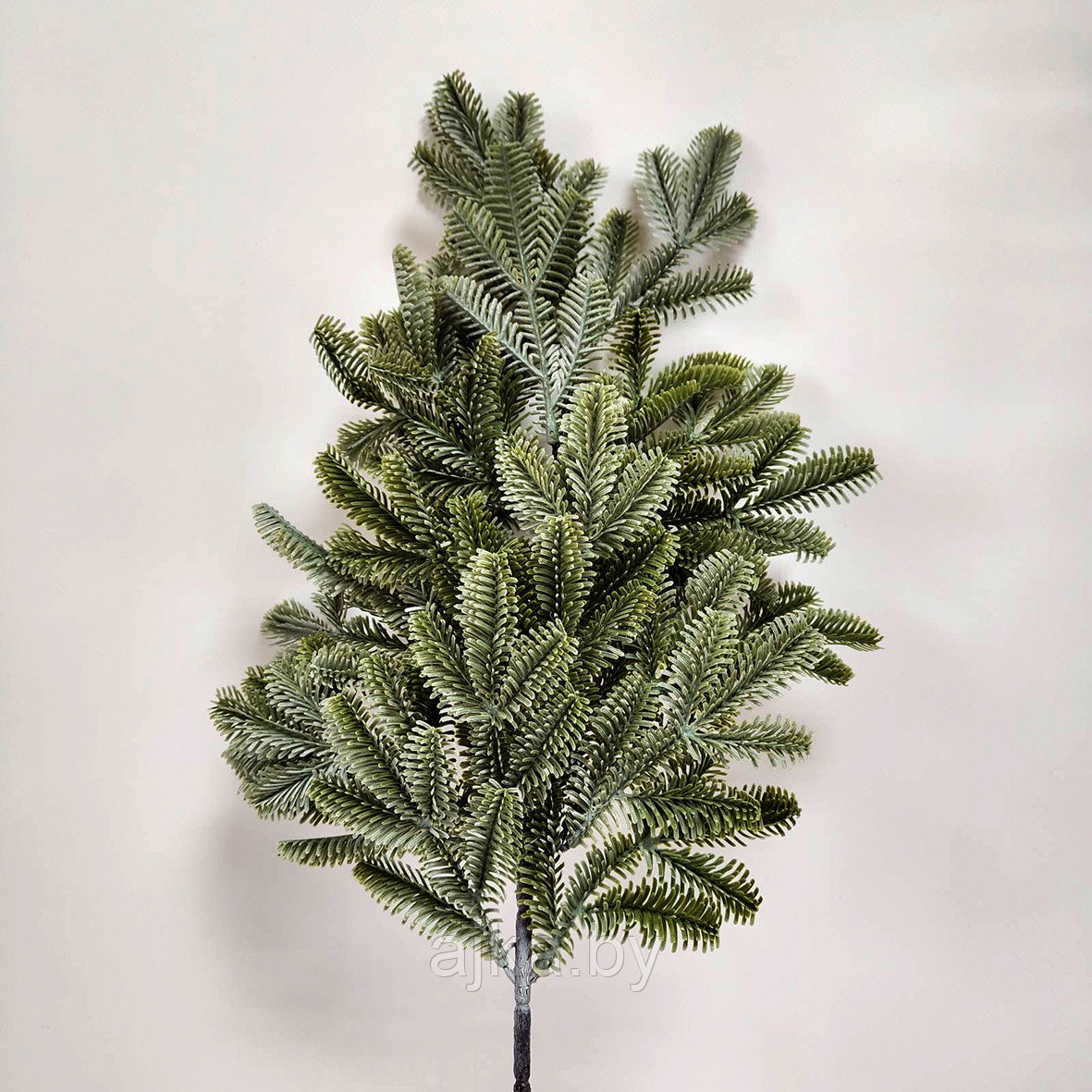 Ветка искусственная Пихта 65 см, серо-зеленый