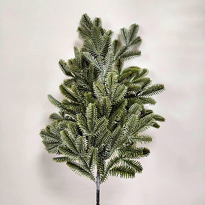 Ветка искусственная Пихта 65 см, серо-зеленый