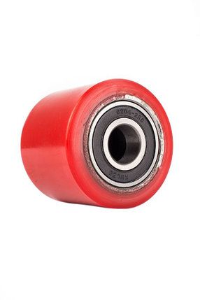 Колесо полиуретан 70х60 мм с подшипником для тележек гидравлических DB/BFC/DF-III, фото 2