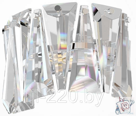 Светильник настенный (бра) Maytoni Modern Puntes MOD043WL-01CH, IP20, хром, прозрачный